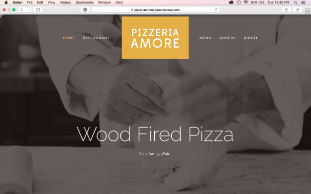 Elsa Jensen, Elsa, Jensen, Elsa Creates, web design, website, website design, senior project, senior showcase, website design, business website, pizzeria, pizzeria amore, amore, pizza, restaurant, restaurant design, restaurant website, byu-i, byu-idaho, 