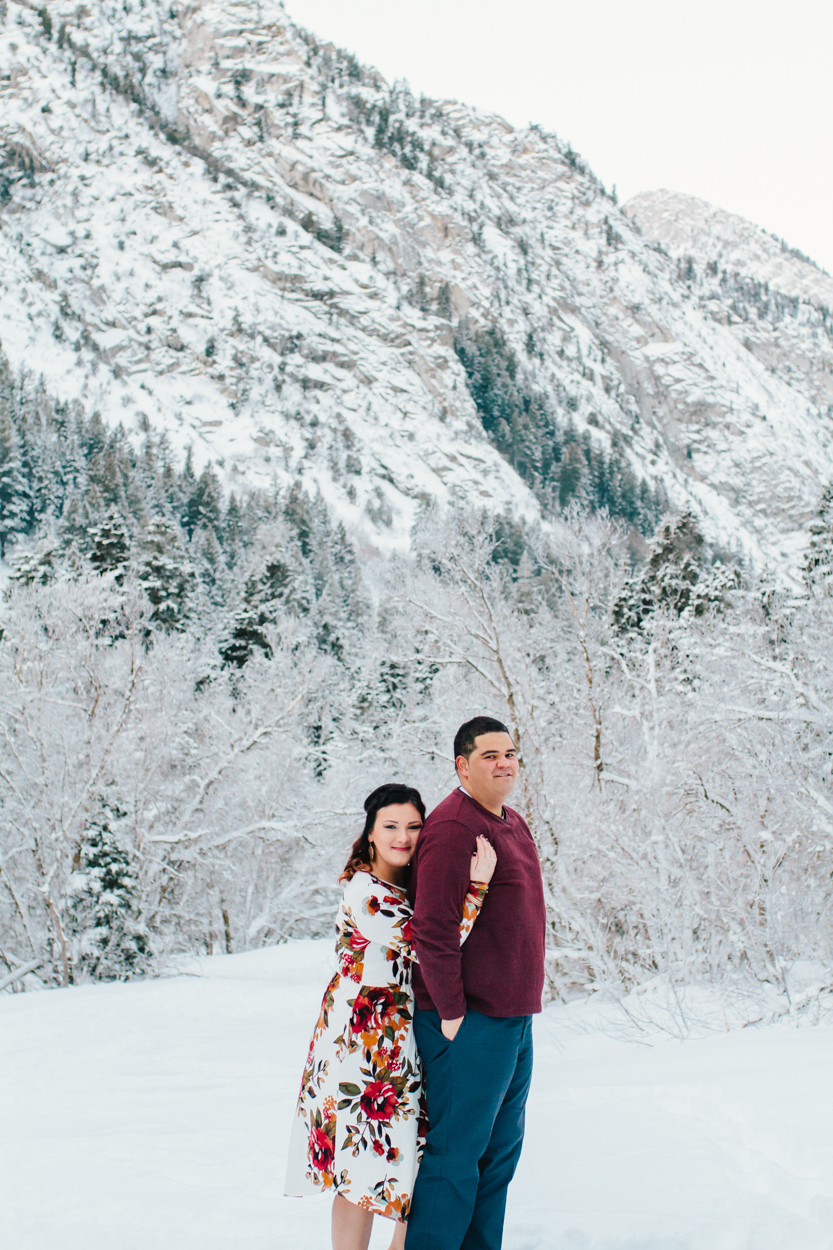 elsa creates, elsa, creates, elsa jensen, elsa, jensen, utah wedding photographer, utah, wedding, photographer, photographer, utah wedding, marriage, couple, bridals, love, utah bridals, bridal photos, first look, utah engagements, engagement photography, utah mountain engagements, mountains, snow, jaylene, kenny, winter, winter engagement photos, 