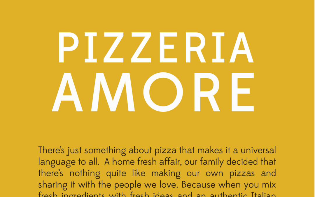 Pizzeria Amore Collateral Design